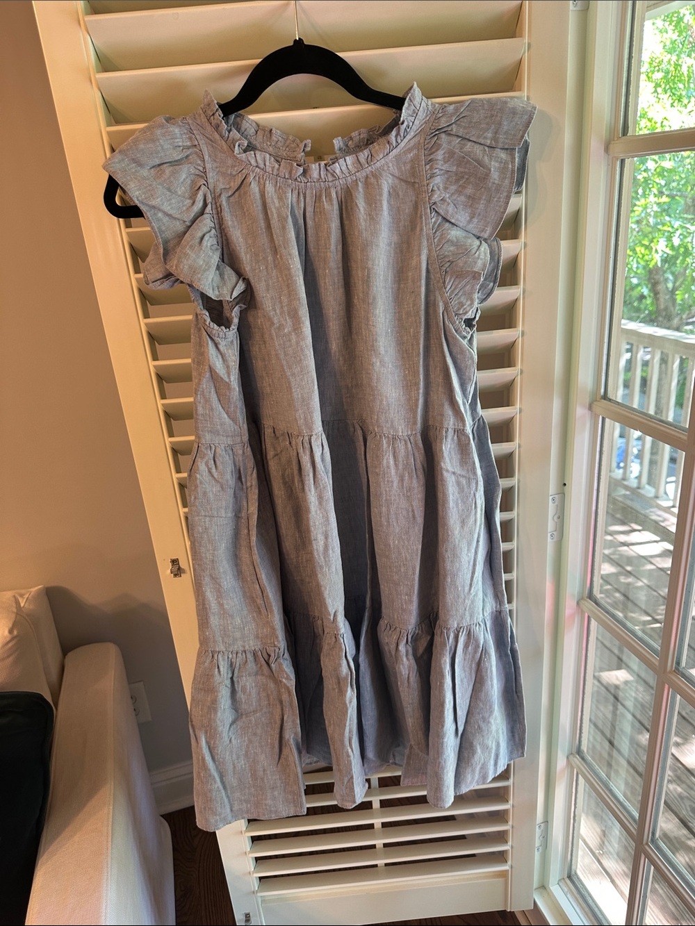 LAKE Linen Mini Dress